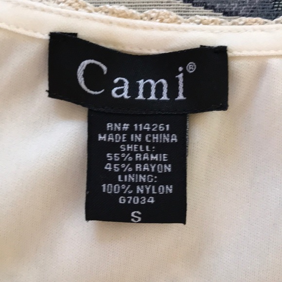 Cami Crochet Camisole, Size Small - Picture 6 of 10